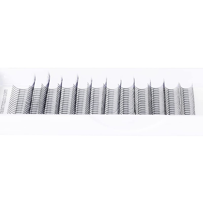 GEMERRY Ready-to-Use Fan Eyelashes, 3D Lashes, Volume, Individual Eyelashes, 0.07