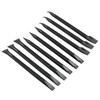 Kemcatui 9Pcs Plastic Scraper Tool, Crevice Cleaning Pen Multipurpose Scraping