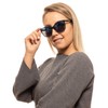 Rodenstock Women's Cat Eye Sunglasses R3271 D 59 Green 100%