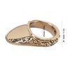 Archery Thumb Rings Good Protection Engraving Pattern Thumb Protector Rings