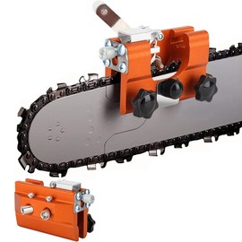 EZTRONICS CORP Tool Part for Chainsaw Sharpening Kits,Chainsaw Sharpener Portable Crank Chainsaw Sharpener Tool,for 12"-20" Chain Saws