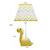 HERBESTBAY Kids Table Lamp, Thunder Dinosaur Lamp Design Bedside Table