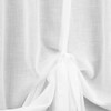 NetCurtainsUK Single Slot Top Plain Textured Voile Net Curtain Soft