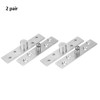 360 Degree Door Hinge 2 Pieces Rotating Door Hinge Stainless