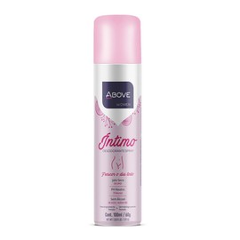 ABOVE Intimo Deodorant Spray, 2.11 oz - pH Balanced - Feminine Deodorant Spray - Benzene-Free and Alcohol-Free - Dry Spray - Vegan and Cruelty-Free