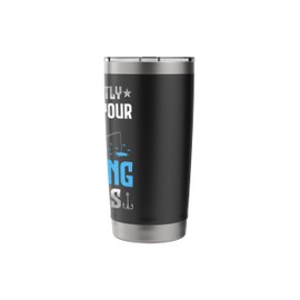 I'm Silently Judging Your Ice Fishing Skills - Ice Fisherman Stainless Steel Insulated Tumbler