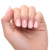 Ellie Vincy Press On Nails – Pink White Ombre Short