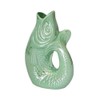 Pad Monsieur Carafon Fish Vase/Jug/Jug/Sculpture Fish, Size S, Capacity 1.2