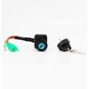 Tektall Interruptor de llave de encendido para Suzuki LTF250 LT-F250