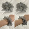 [LAMINGKI] Mingkipuff Sheer Aesthetic Hair Tie Scrunchies for That Girl
