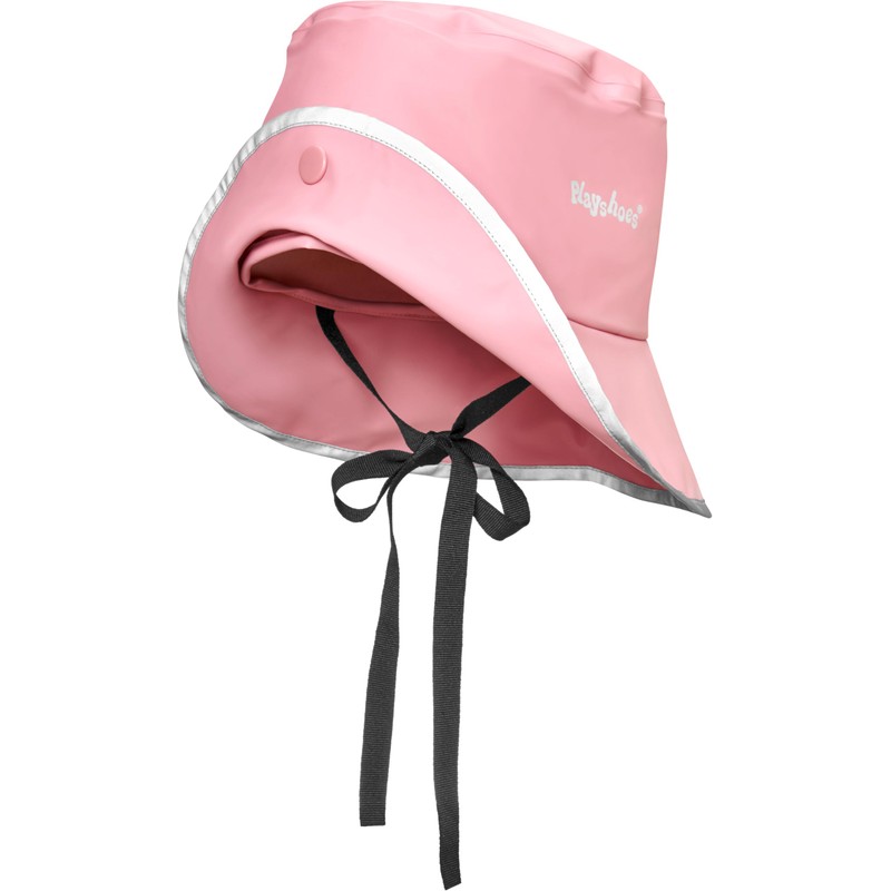 Playshoes Südwester Unlined Unisex Children's Rain Hat, Pink, 52-56