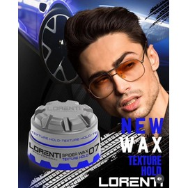 LORENTI Styling Hair Wax Pro-Vitamin B5 Men Collection Strong Hold (Spider Wax) 150ml
