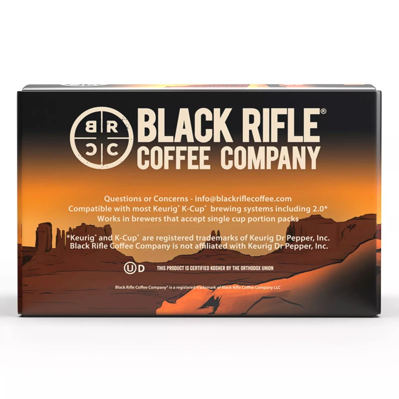 Unbranded Black Rifle Coffee Company Salty Caramel Latte K Cups