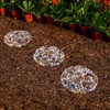 Natural River Rock Stepping Stones for Garden Walkway - Round