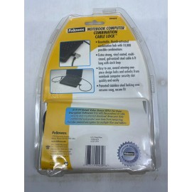 Fellowes Notebook Computer Combination Cable Lock™ Compatible with Most Computer