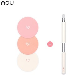 AOU Tint Balm + Tip Brush Set 2items, Lip:Balm - 01 Good Balm
