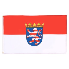 AZ FLAG Thuringia Flag 3' x 5' - Germany - German region of Thuringia flags 90 x 150 cm - Banner 3x5 ft