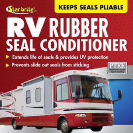 STAR BRITE Premium RV Rubber Seal Conditioner - Protects & Extends the Life of Rubber Seals - UV & Weather Resistant - 16 OZ (076116)