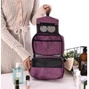 Yuexitech Hanging Travel Toiletry Bag, Large Foldable Toiletry Bag, Cosmetics