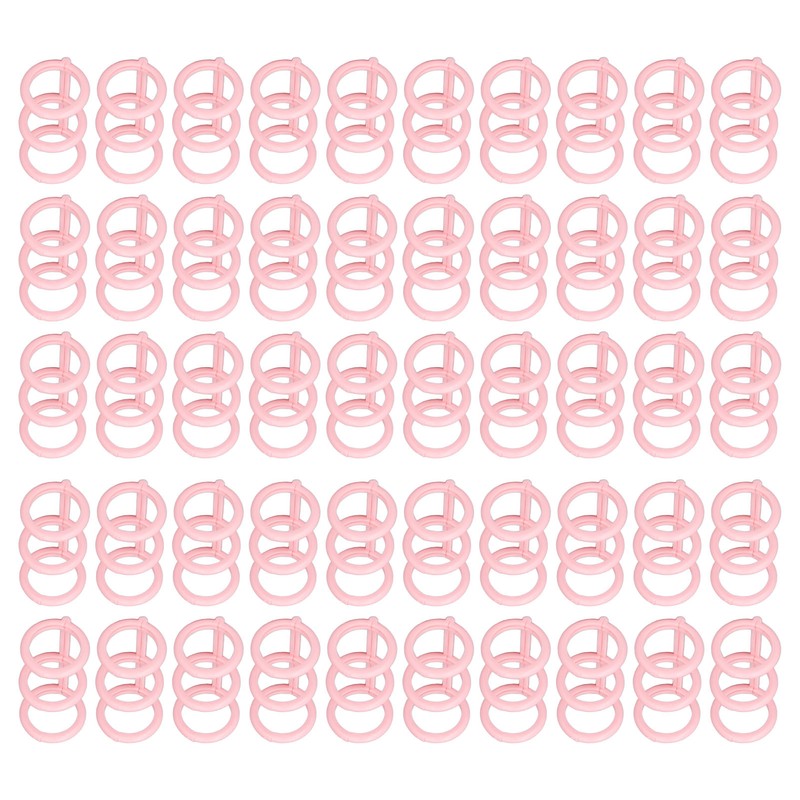 50PCS Comb Binding Spine 16mmx3 Rings PP Multifunctional Book Binder