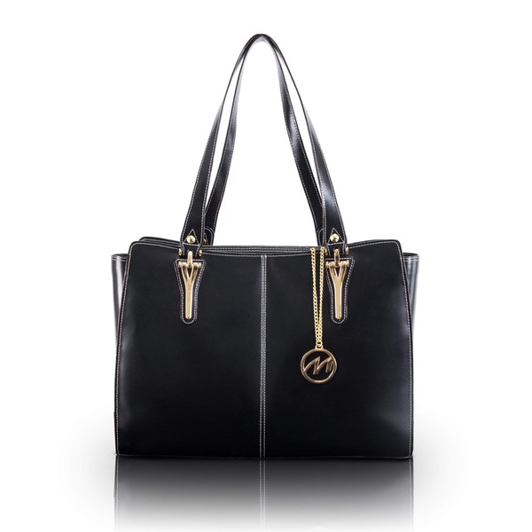 McKlein Glenna Leather Shoulder Tote Bag, Business Handbag
