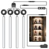 Display Shelf Lighting, 4 Pack x12 Inch 5000K Dimmable with