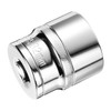 sourcing map 12-Point Socket 1/2" Drive 32mm Deep 45# Steel