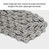 WAKE Bicycle 9 Speed Electroplated Silver Chain Mountain Road Bike