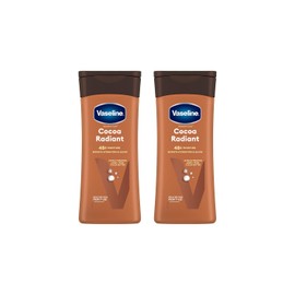 Vaseline Intensive Care Cocoa Radiant Daily Body Lotion - Made with Pure Cocoa Butter to moisturise dry skin and a natural glow