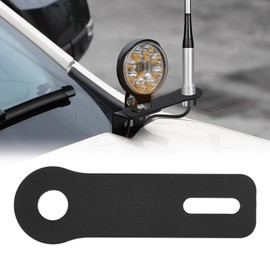 Ham Antenna Ditch Bracket Extension, Antenna Ditch Bracket Extension Compatible with Most Manufacturers Ditch Light Brackets, Ditch Light Extension Bracket