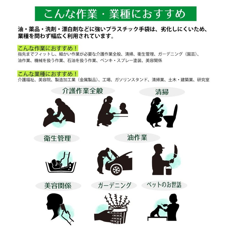 [Tetote] プラスチック手袋 介護 M 100枚入 1箱 【1枚づつ取り出しやすい】 PVCグローブ 使い捨て手袋 パウダーフリー