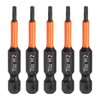 HARFINGTON 5pcs Hex Head Wrench Drill Bit 2mm(H2) Metric 1/4"
