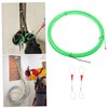 Operitacx Spring Spiral Cable Tension Fastener Fish Tape Roller Electrician
