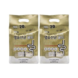 Seoul Pharmacist Credit Union Probiotics Live Lactobacillus Gold 2.5g 120 packs 2 pieces mjc / 서울약사신협 프로바이오틱스 생유산균 골드 2.5g 120포 2개mjc