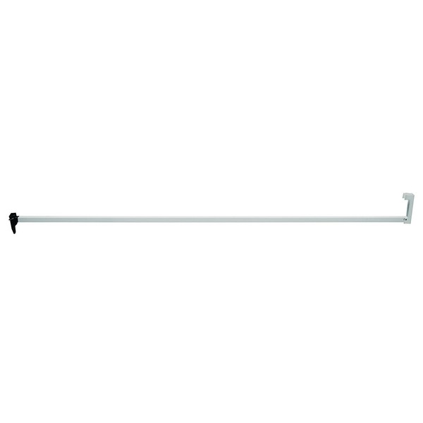 Prime-Line MP4013-1 Security Bar Lock, 48 in. Long, Aluminum, Painted,