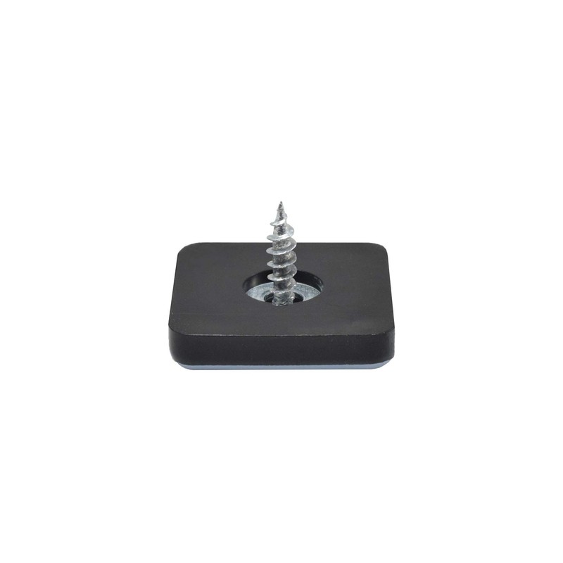 GLEITGUT 24 x Teflon gliders for screwing square, 25 x