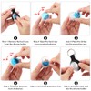 4 Pack AirTag Holder with Keychain - Anti-Lost Case
