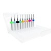 iYueMps 20 Pieces PCB Drill Bit Set 0.1 mm -