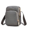 Schicksal. Women's Vertical 3 Pocket Shoulder Bag, Mini Bag, Pochette,