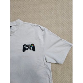 3.5" Embroidered Game Controller Iron On Patch | Decorative Video Game Controller Applique Iron On/Sew On Patches for Clothing, Hats, Clothes, Backpacks, Holes, Jackets, Boys