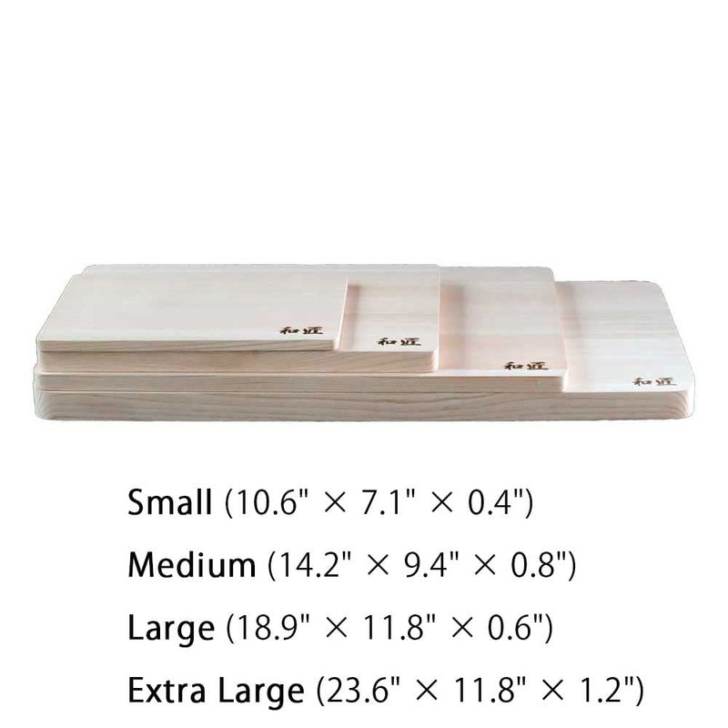 WASHO Hinoki Japanese Cypress Premium Cutting Board Made in Japan