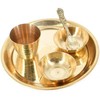 Pooja Thali Laddo Gopal Pooja Bhog Religious Festive Krishna Set