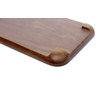 Rustic Walnut Wooden Tray Solid Wood Serving Tray Square Rectangle