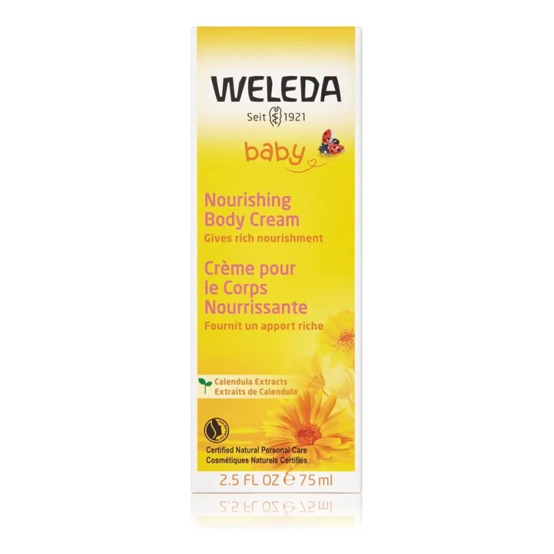 Weleda Crema Corporal De Caléndula, 2.5 Onzas Líquidas