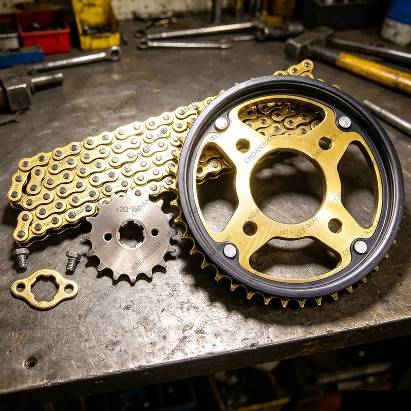 Kit Arrastre Sprocket Para Honda Gl 150 Cargo 150 Reforzado