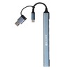 NACEB TECHNOLOGY HUB USB-C/A a 7 Puertos 1 USB 3.0,