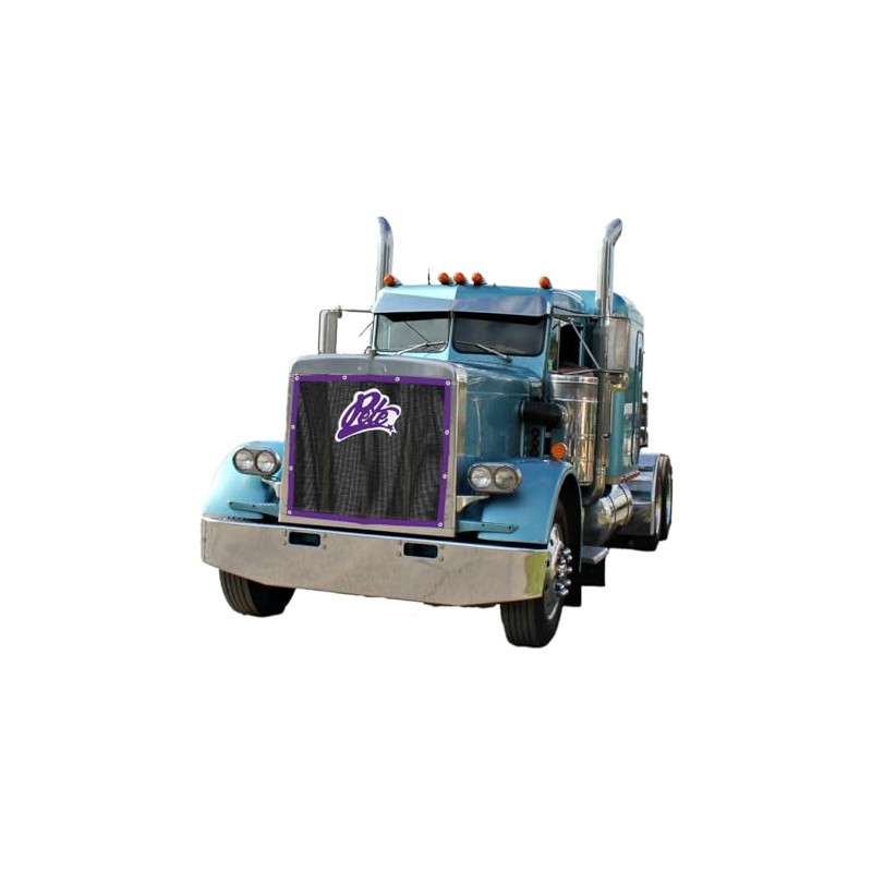 Premium Purple Pete Bug Screen Fits Peterbilt 359