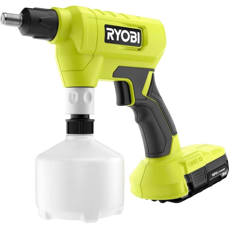 Pacroban ONE+ 18V Cordless 0.5L Compact Plastic Yellow Sprayer with
