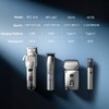 Jack ＆ Rose Hair Clippers Set for Men Professional, Cordless