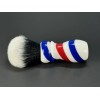 Yaqi Resin Barber Pole Style 24mm Tuxedo Knot Synthetic Shaving